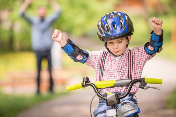 روش یاد دادن دوچرخه سواری به کودکان